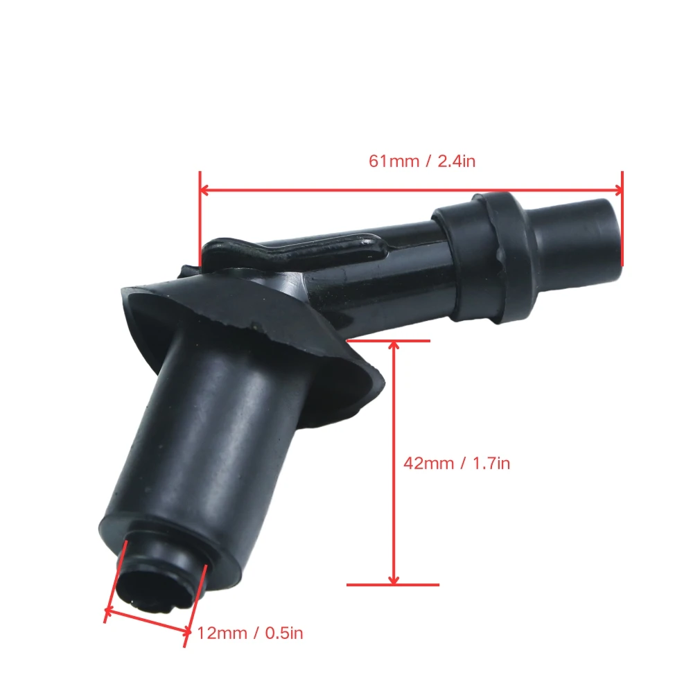 1 Pcs Universal Motorcycle Ignition Spark Plug Cap Moped Scooter Dirt Bike Straddle Type Motorcycle Cub Underbone Spare Parts