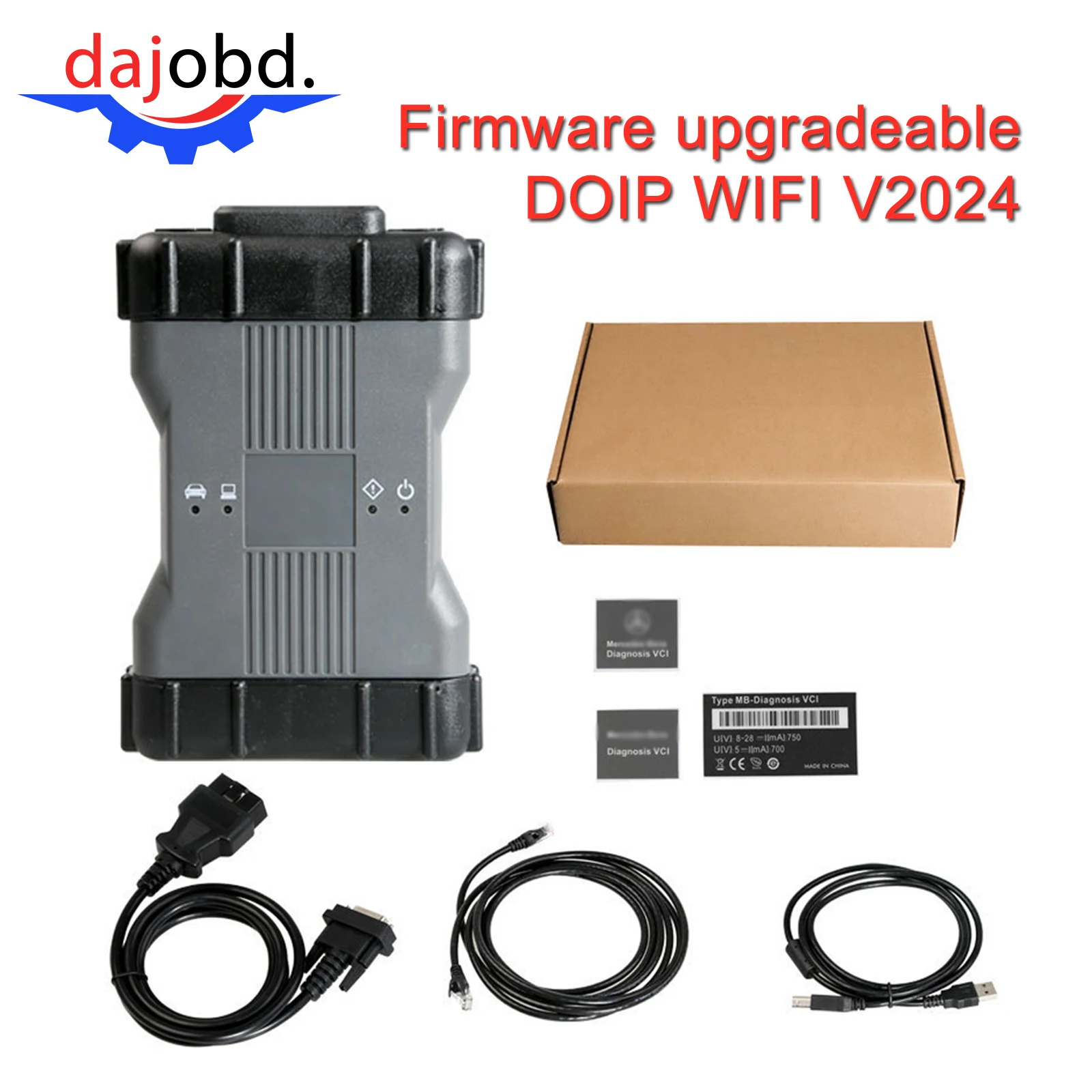 MB STAR C6 DOIP WIFI V2024 VCX Program Firmware Upgradeable for Ben-z Car Diagnostics