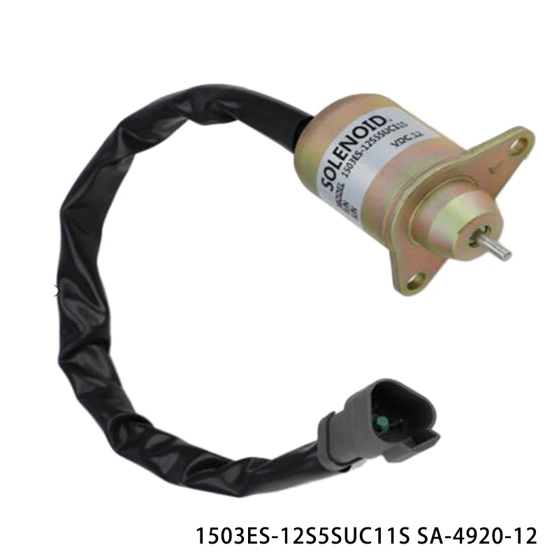 Fuel Shutoff Solenoid 1503ES-12S5SUC11S SA-4564 SA-4817 SA-4920 12V for Yanmar