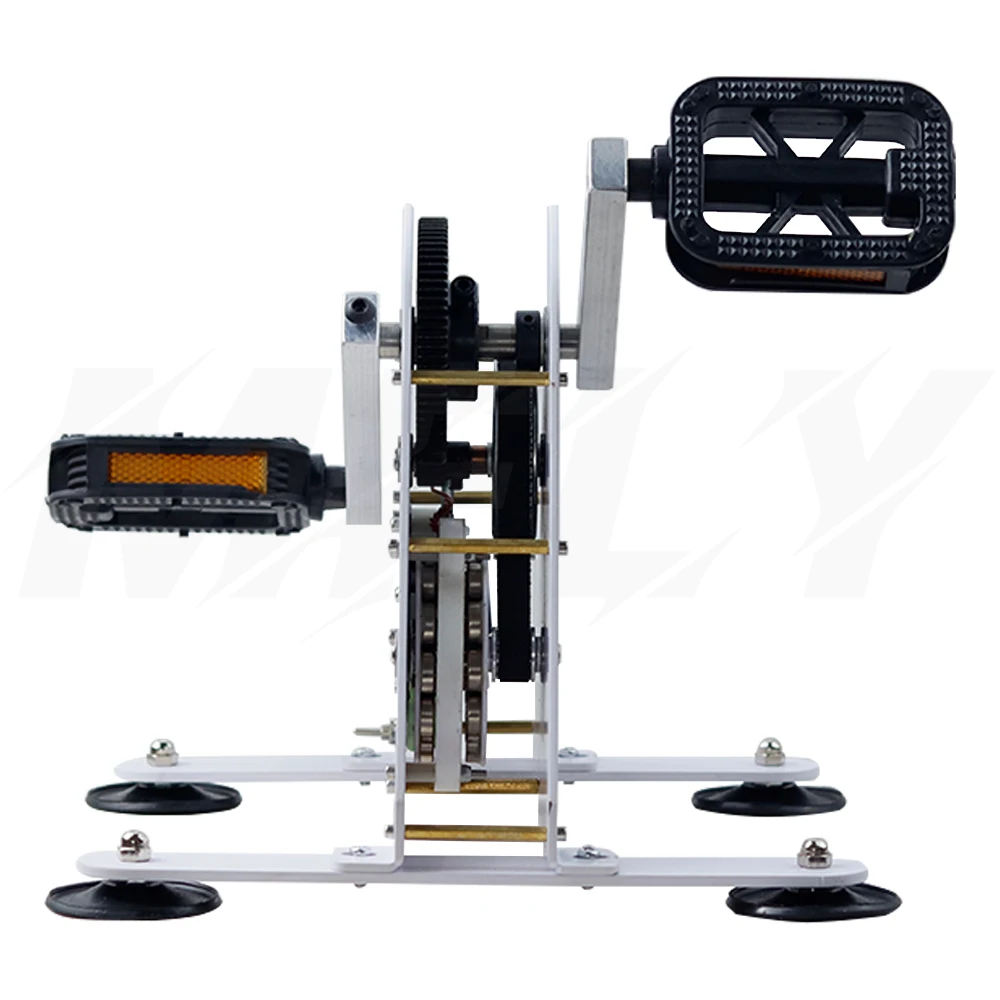 Portatile 100w pedale generatore riabilitazione dispositivo di allenamento ciclismo potenza USB Fitness Geared generatore a pedale
