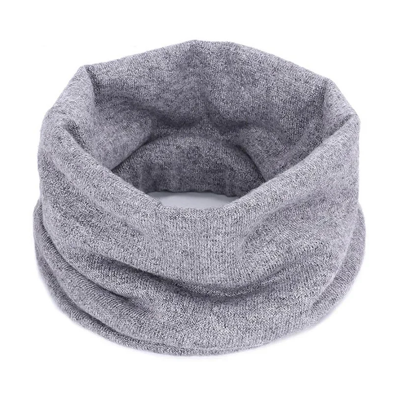 Neue Kaschmir Winter Schal für Jungen Mädchen Frauen Männer Gestrickte Schals Unisex Elastische Schalldämpfer Kinder Herbst Häkeln Baby Schal