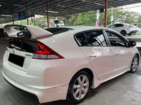 For 2009 10 11 12 13 2014 Honda INSIGHT GEN 2 Original Style High Quality ABS Plastic Unpainted Spoiler Trunk Boot Wing Spoiler