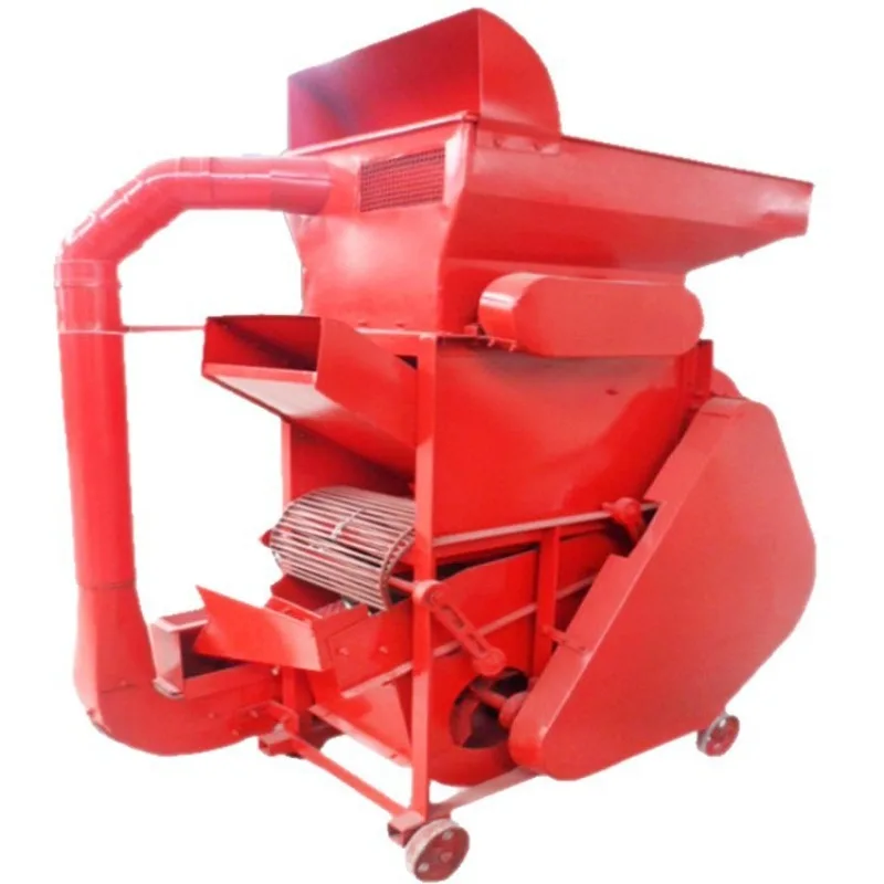 

Double fan, peanut seed sheller