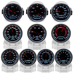 Boost/Water Temp/Oil Temp/Oil Press/Voltage/Tachometer/Air Fuel Ratio/EGT Gauge 52mm 12V Car Meter Or 52MM Gauge Pods