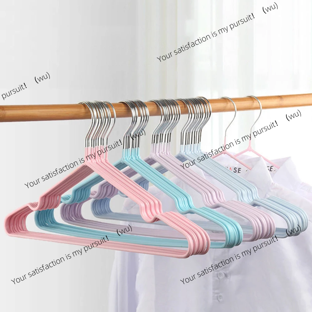 ZOCI-10PCS Thick Adult Hangers Non-Slip Drying Clothes Rack For Home Use In Dormitory