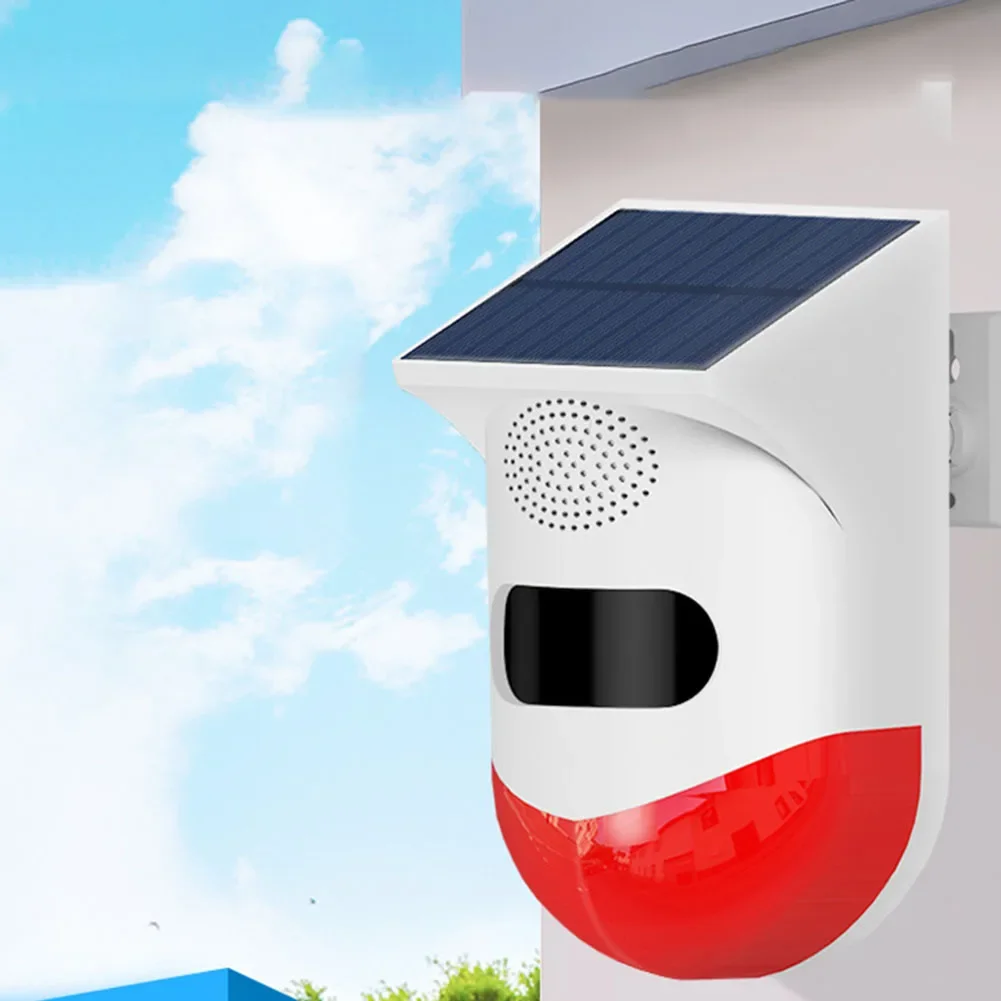 Waterproof Outdoor Solar Alarm Infrared Wild Boar Repeller Customized Voice 6 9m Detection Distance Durable Material