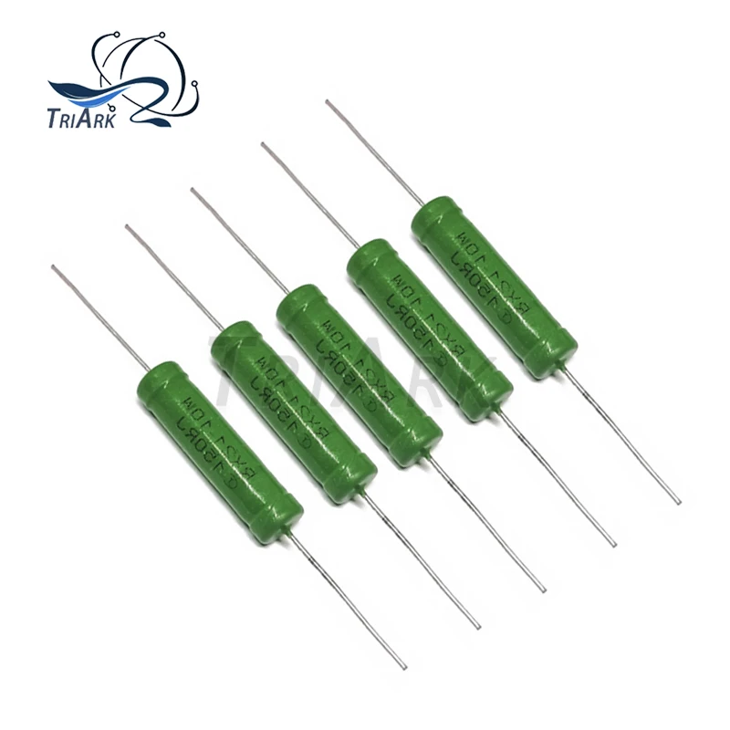 5PCS Wire Wound Resistance RX21 10W 0.05R 0.1R 1R 2R 5.1R 10R 27R 39R 47R 51R 68R 100R 150R 390R 470R 510R 820R 10K 15K Resistor image 3