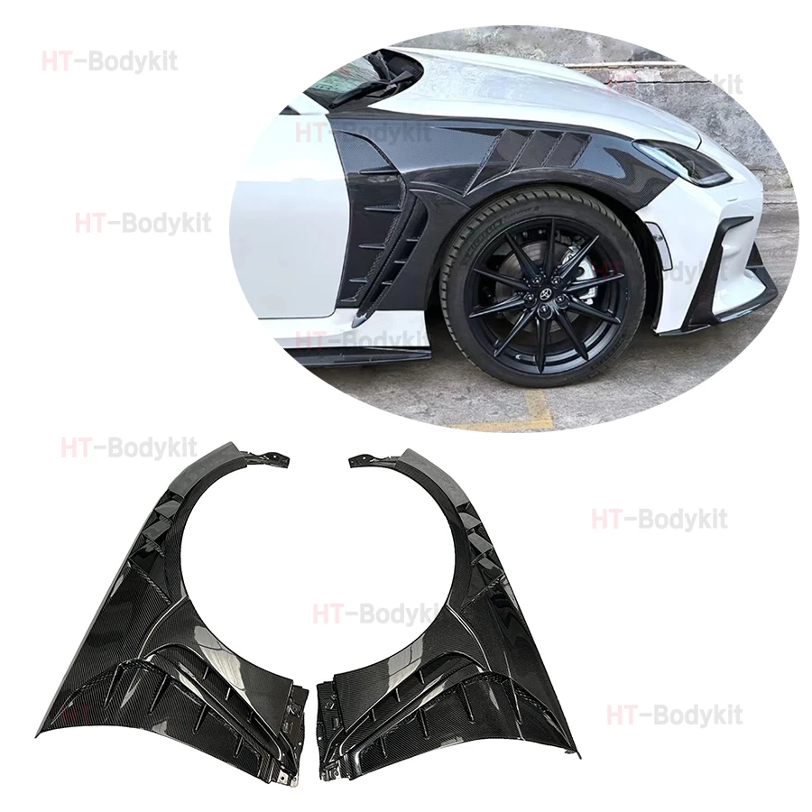 Carbon Fiber Car Accessories GR86 Front Fender Fit For 2022-2023 Toyota GR86 ZN8 Subaru BRZ ZC8 Vented Front Fender