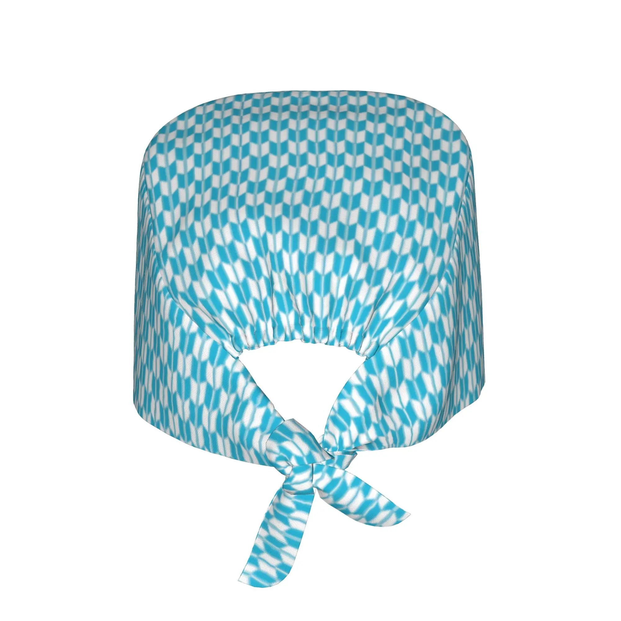 Traditional Japanese Patterns Yagasuri Yabane  Working Cap Surgical Hats  Geometry Operating Room Cap Nursing Cap Lab Works Hat