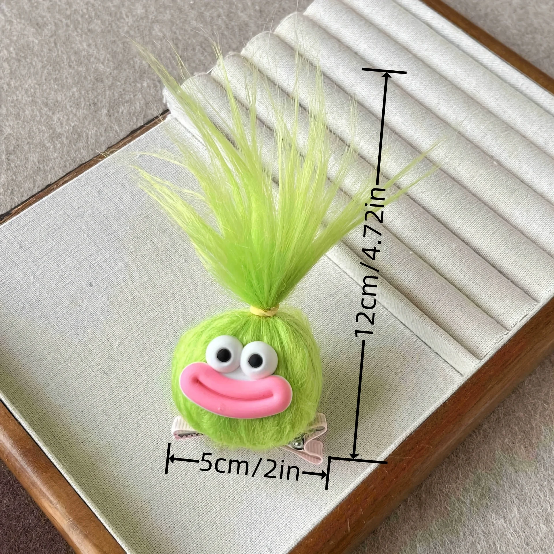 5-piece Plush Cute Duckbill Hair Clip Set - Funny Ugly-Cute Dopamine Style Girl Hair Accessories, Super Adorable Headwear for Gi