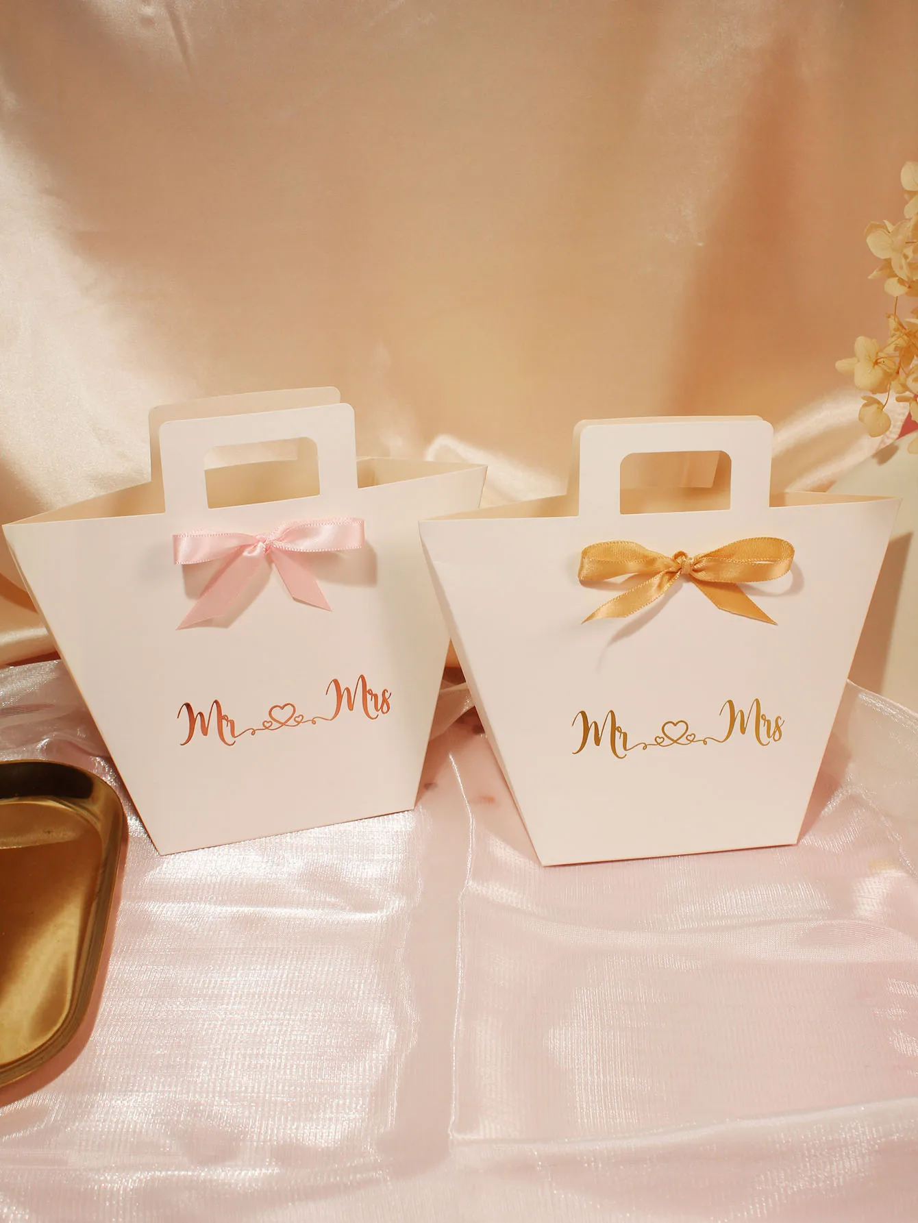 10/20pcs Wedding candy box, ribbon box, party packaging, candy chocolate gift box, engagement wedding