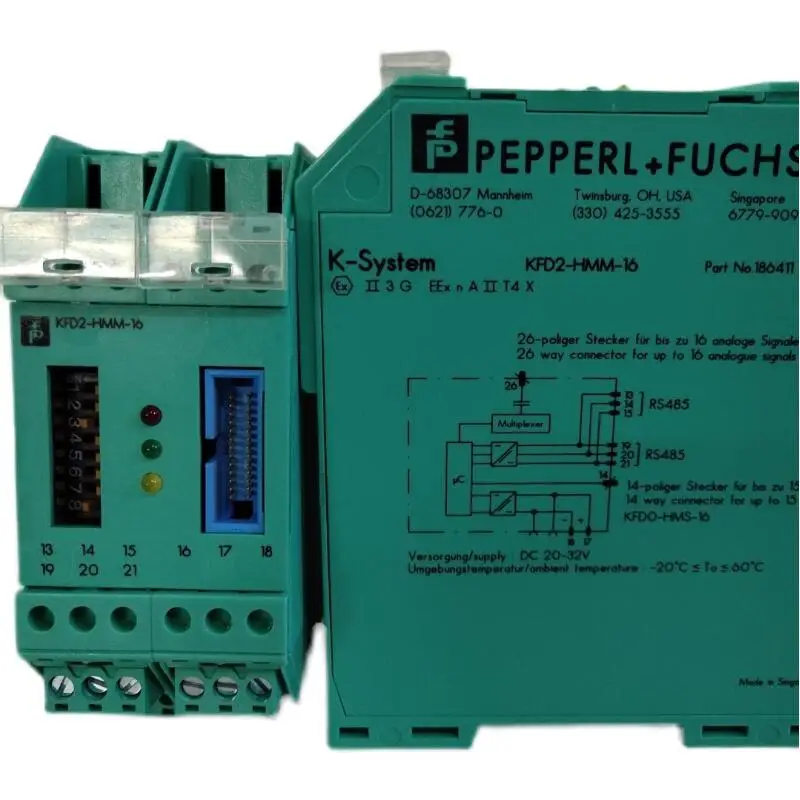 

KFD2-HMM-16 Pepperl+Fuchs HART Multiplexer Master