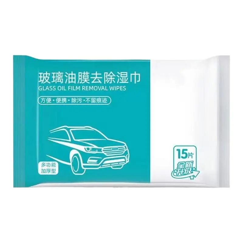 Automotive Oil Film Cleaning Wipes Car Glass Cleaner Wipes Quick Cleaning Wipes Multifunctional Bathroom Cleaning Tissue