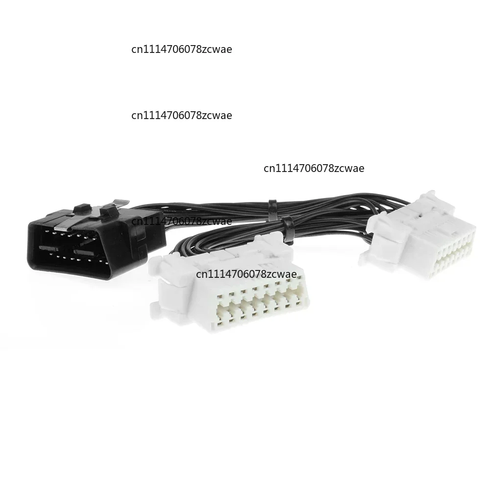 ZOCI-FOR Newest OBDII OBD 2 1 TO 2 Y Cable Female 16 Pin Splitter Extension Auto Car Connector Extension Cable Adapter