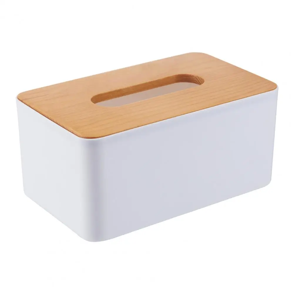 Storage Box Home Decoration Detachable Removable Type Household Desktop Tissue Box Tissue Storage Holder Stain-resistant