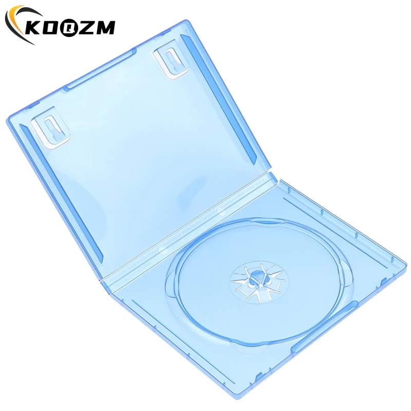 1pcs Plastic Disc Box CD Game Case Protective Box Compatible For / Ps4 Game Disk Holder CD DVD Discs Storage Box Cover Dropship