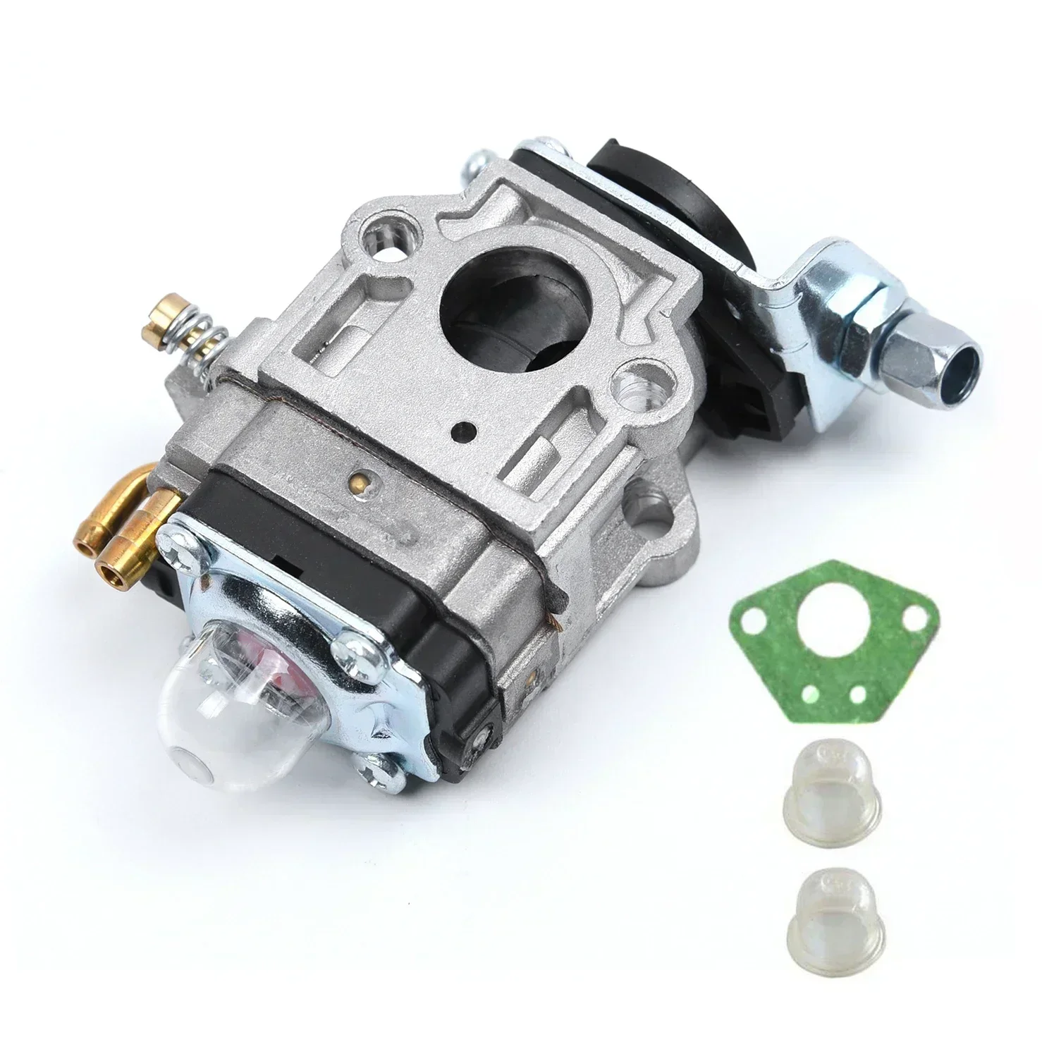 Kit Carburador para Motosserra 15 mm Roçadeira 43cc 49cc 52cc Motosserra Carb