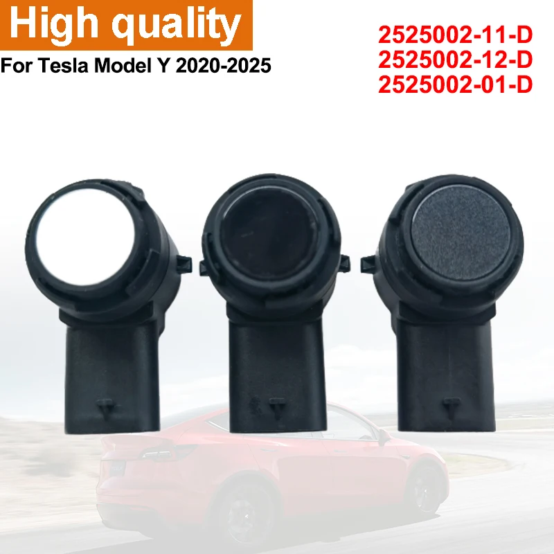 

Original 2525002 PDC Parking Ultrasonic Sensor For Tesla Model Y 2020-2025 Juniper Parking radar sensor Car Reverse Aid Park