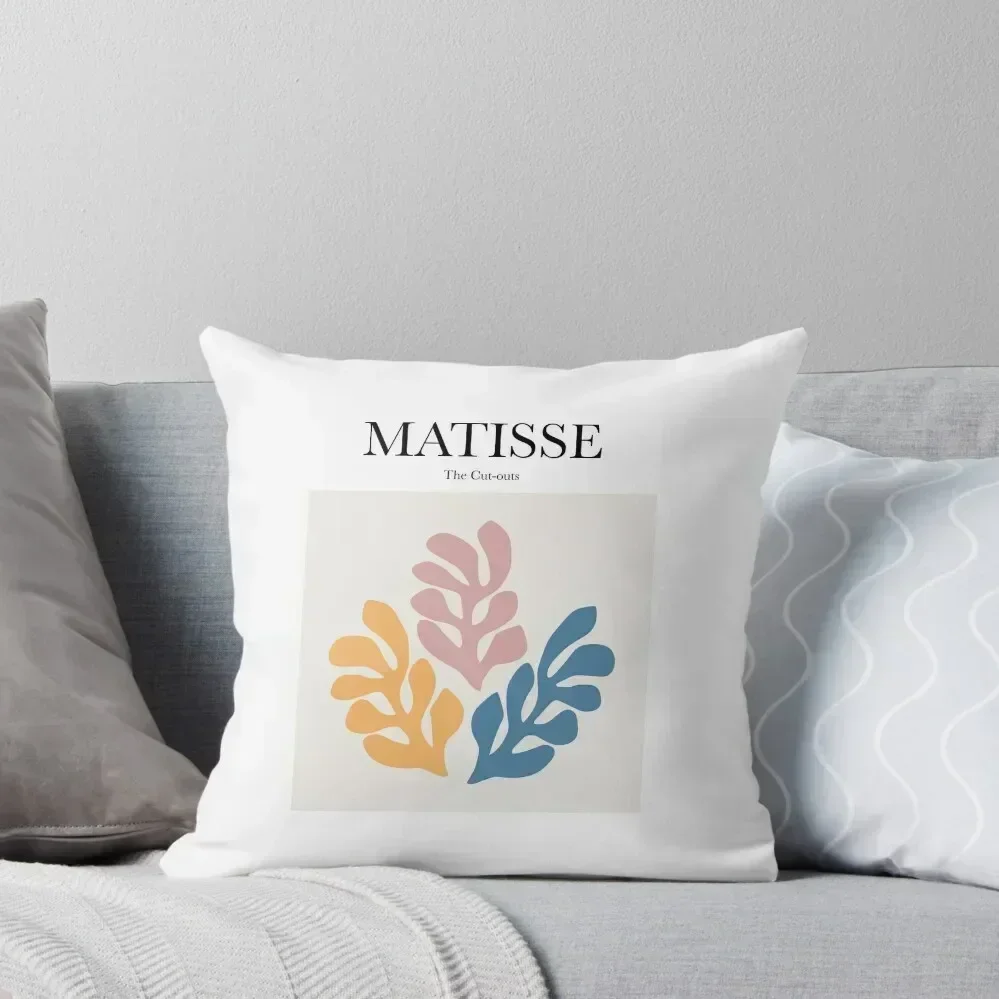 

Matisse - The Cut-outs Throw Pillow Sofa Cushion Cover ornamental pillows anime girl Cushion Cover Set pillow