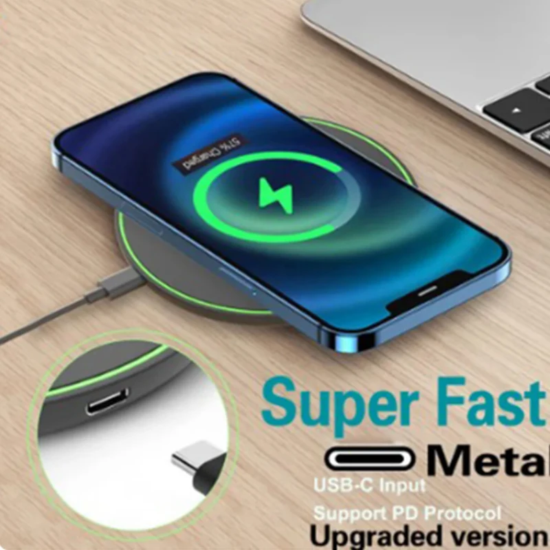 Wireless Charger For Sony Xperia XA2 Plus Sony Xperia 1 III 1 II XZ2 Premium XZ3 OPPO Fast Charging Pad Power Phone Accessory