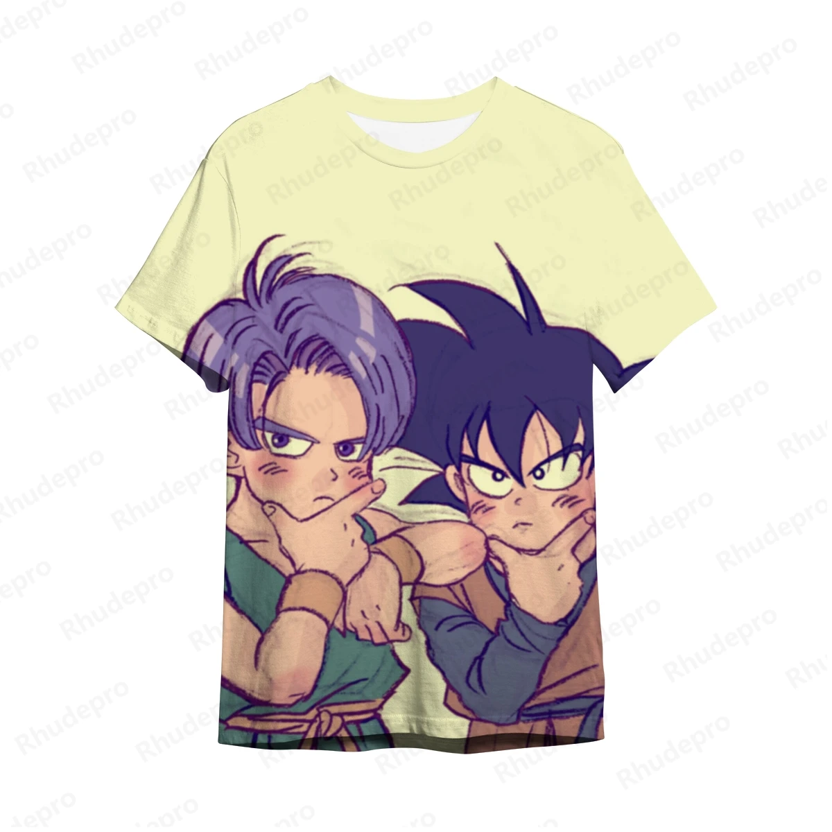 Dragon ball Clothes camicia da uomo Harajuku Style Summer Goku regalo oversize abbigliamento di alta qualità nuove camicie tendenza per bambini 2024