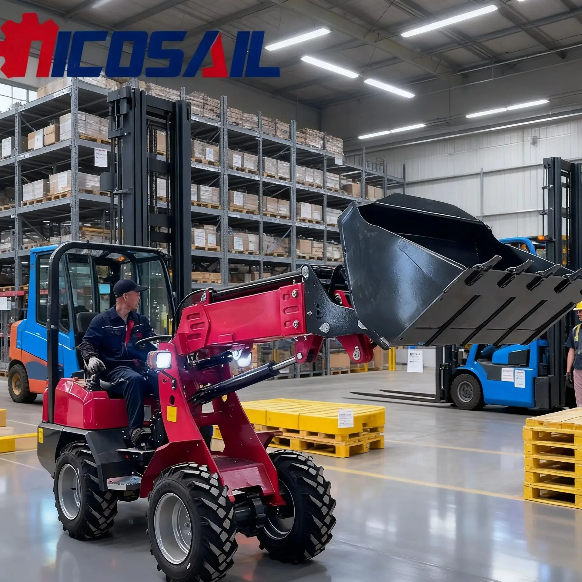 Skalierbarer Hubarm-Radlader 3,5 Meter kompakter Mini-Teleskoparmlader zu verkaufen zu 60 % Rabatt