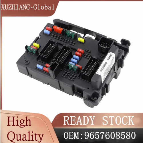 Nuevo conjunto de unidad de caja de fusibles bajo capó 9657608580 BSM B5 6500Y1 para Citroen C2 C5 Picasso Peugeot 206 207 307