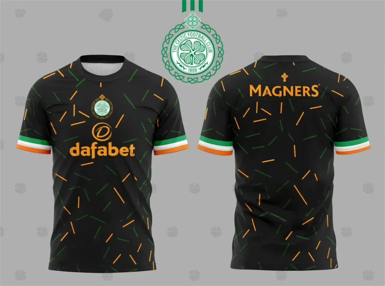 2025 جديد الرجال التجفيف السريع تي شيرت سلتيك أيرلندا مريحة الرياضة تنفس امتصاص العرق قصيرة الأكمام ملابس جيرسي #5