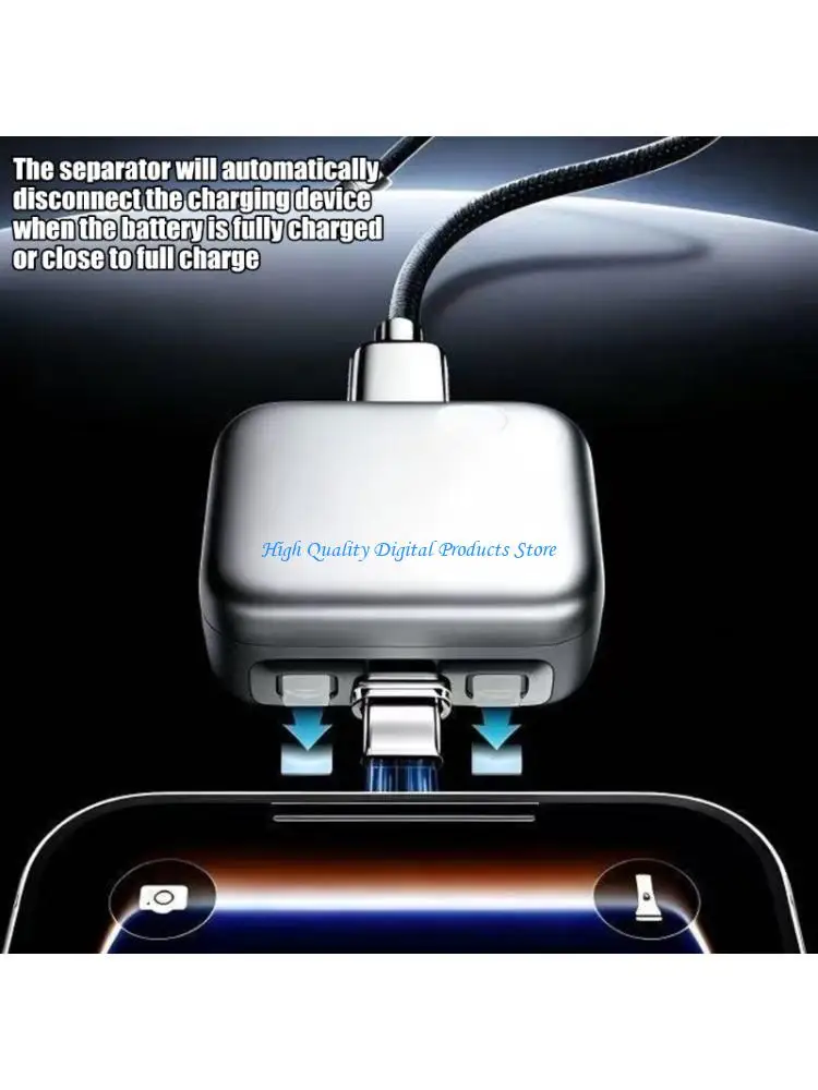 U2JE 140W Fast Chargers with Auto Power Off Function ABS for Phones Tablets Laptops