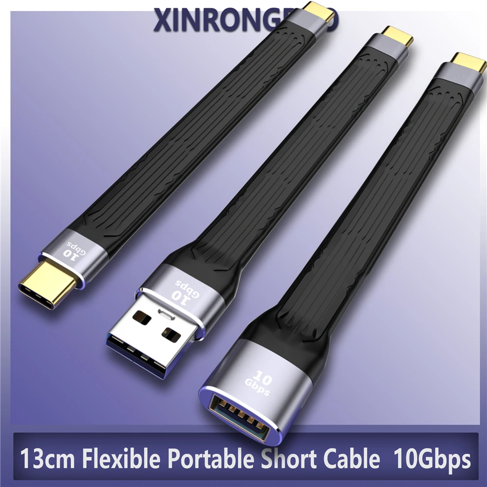 USB 3.1 Gen3 Data Cable PD 20v 5A Fast Charging USB C to Type C Cable Thunderbolt 3 4K@60Hz Cable USB Tipo C 10Gbps Data Cable