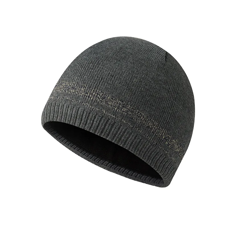 Beanie For Men Women Winter Hats Warm Fleece Knitted Hat Male Outdoor Thermal Windproof Hedging Cap
