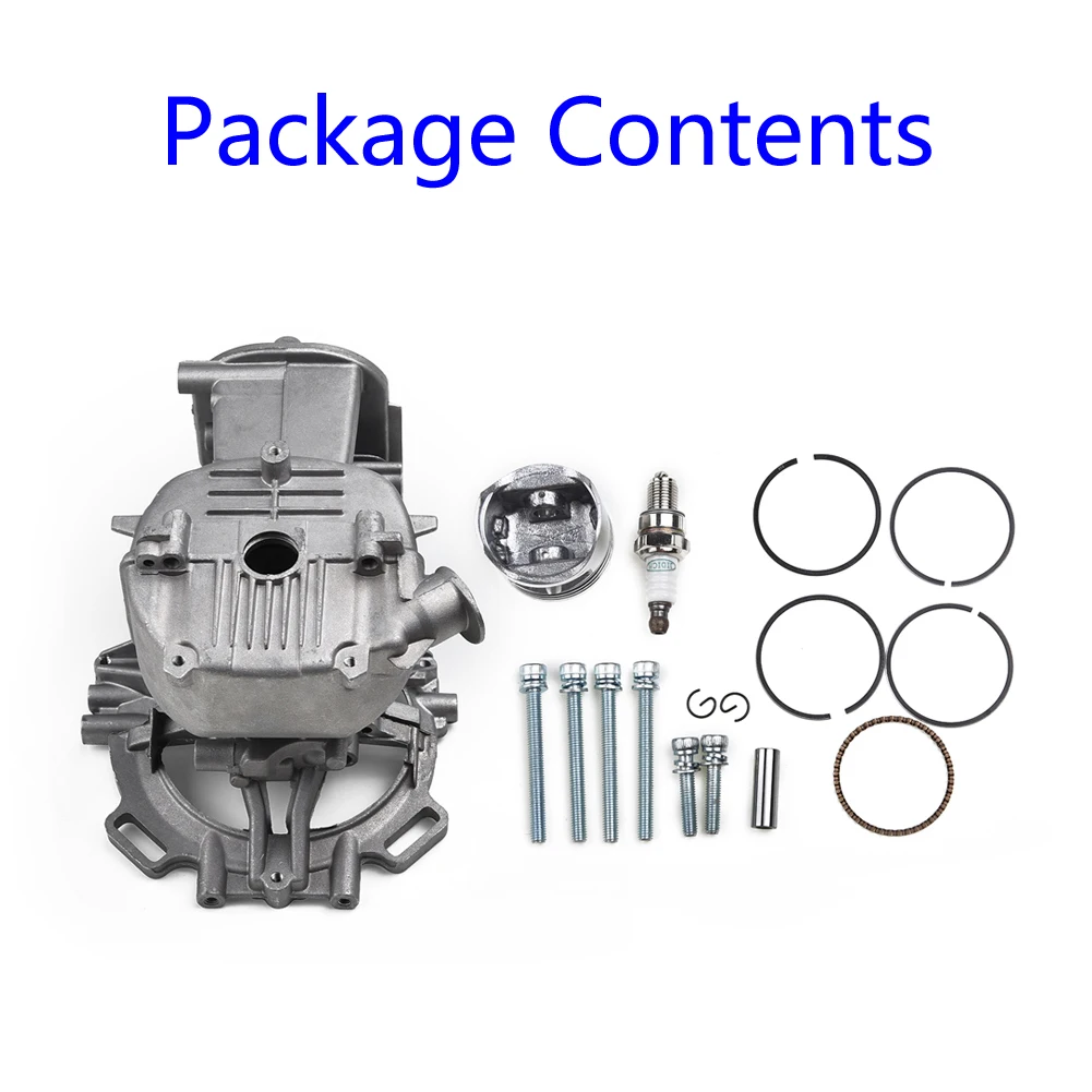 

Cylinder Piston kit Cylinder Piston Kit Easy to Install For Honda GX35 GX35NT Lawn Mower Part 39mm Cylinder Piston+Plug Kit