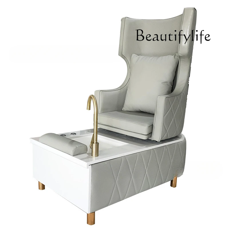 Manicure High-End Foot Massage Couch High Back Luxury Throne Foot Massage Chair Single Foot Bath