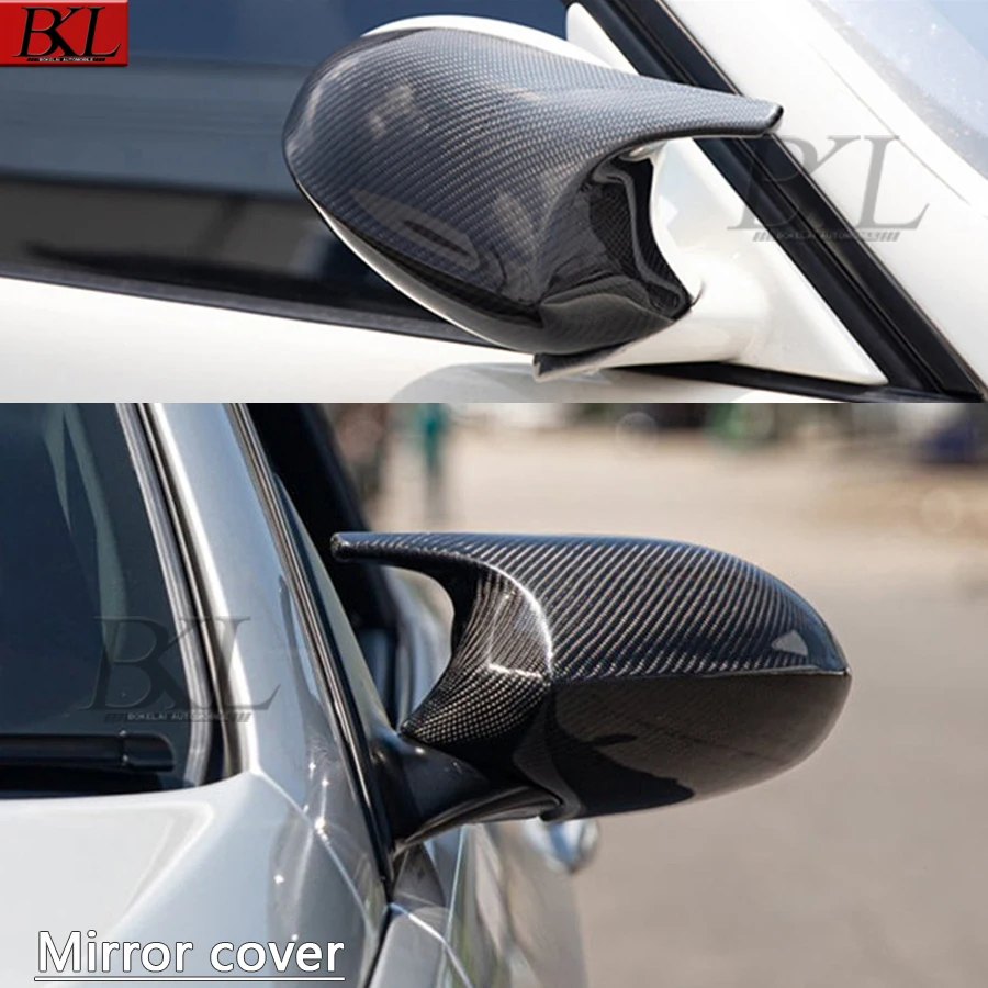 

Для BMW 1 серии E81 E82 E83 E87 120i Обновление корпуса крышки заднего вида Высококачественная крышка зеркала заднего вида из настоящего углеродного волокна