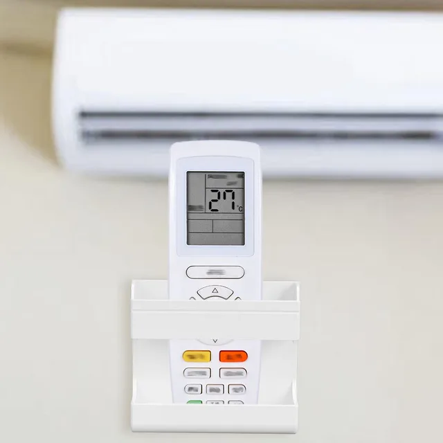 Multi-functional Wall-mounted Organizer for Remote Controls and Mobile Phones 3