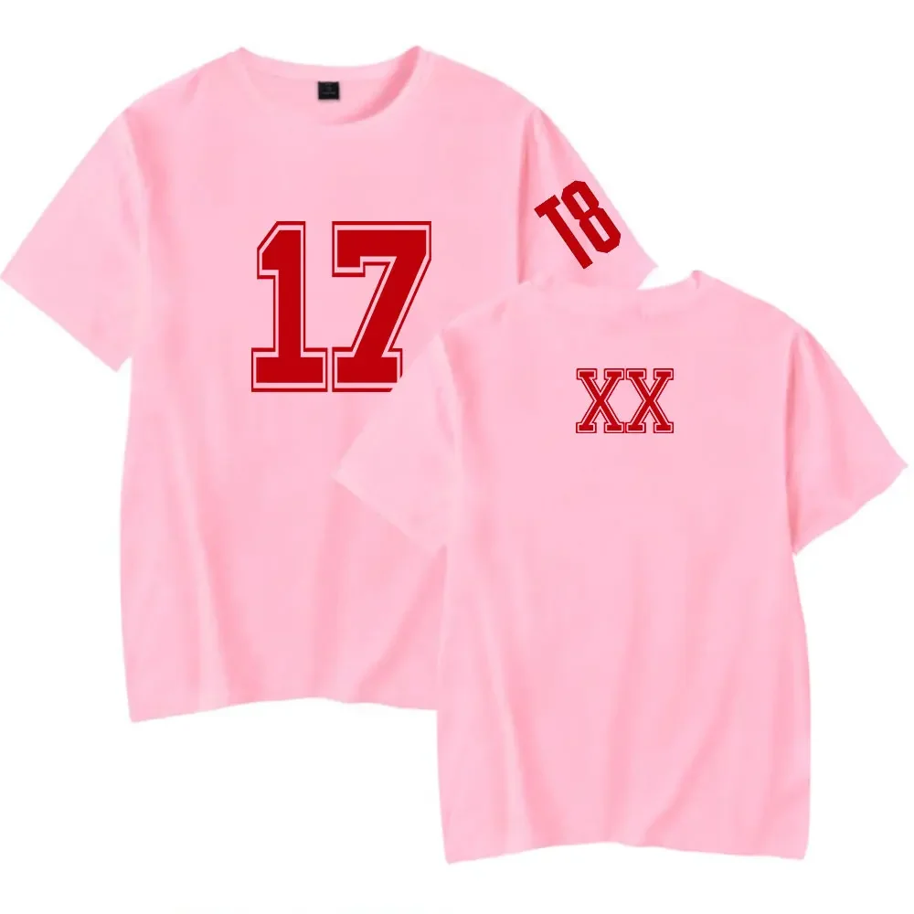 Tate Mcrae Exes T-Shirts Denken Later Album Tour Oversized T-Shirt Vrouwen Mode Casual Korte Mouwen Grafische T-Shirts Streetwear