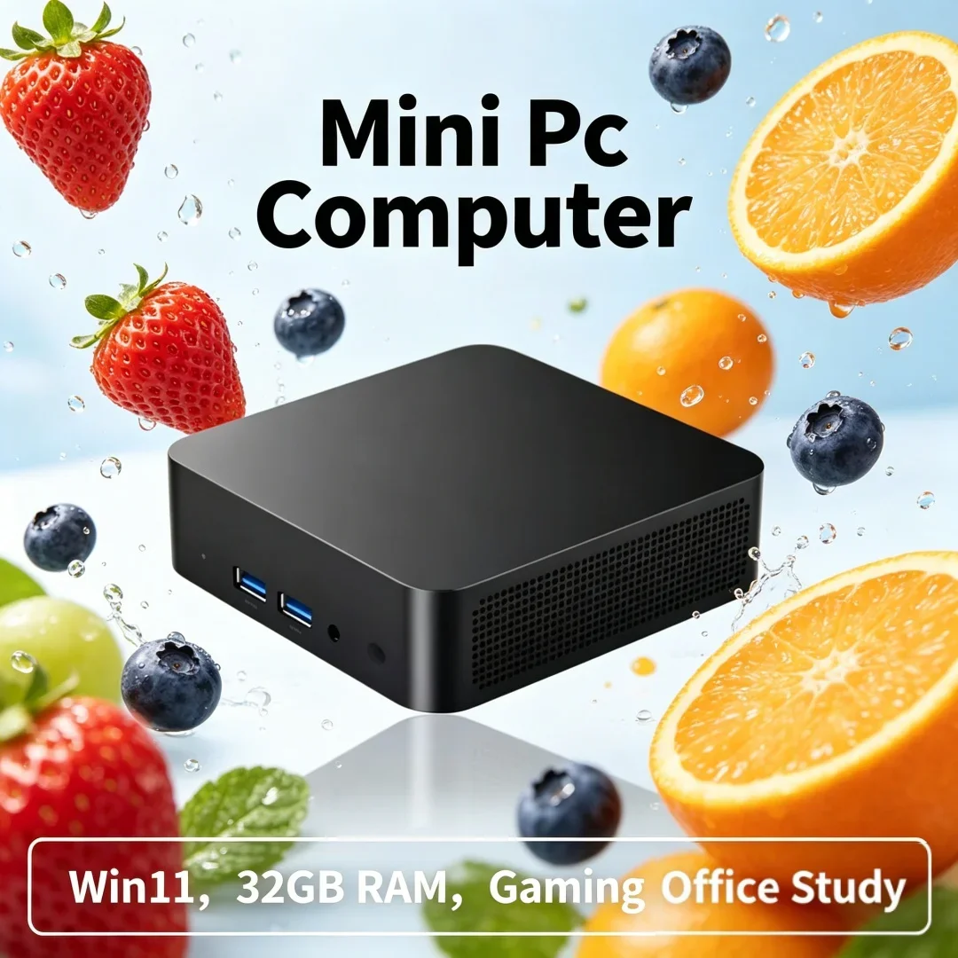 

Office Study Dedicated Mini Desktop PC Core N150 Win11 4K HD Display 32GB RAM 1TB/2TB SSD WIFI 6