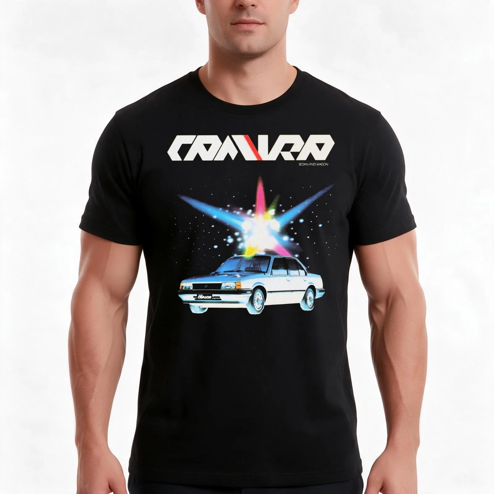 Holden Camira - Automotive Icon (sort of) T-Shirt, Summer Casual Cotton Tee, Oversized Streetwear Tops, Vintage Graphic Print