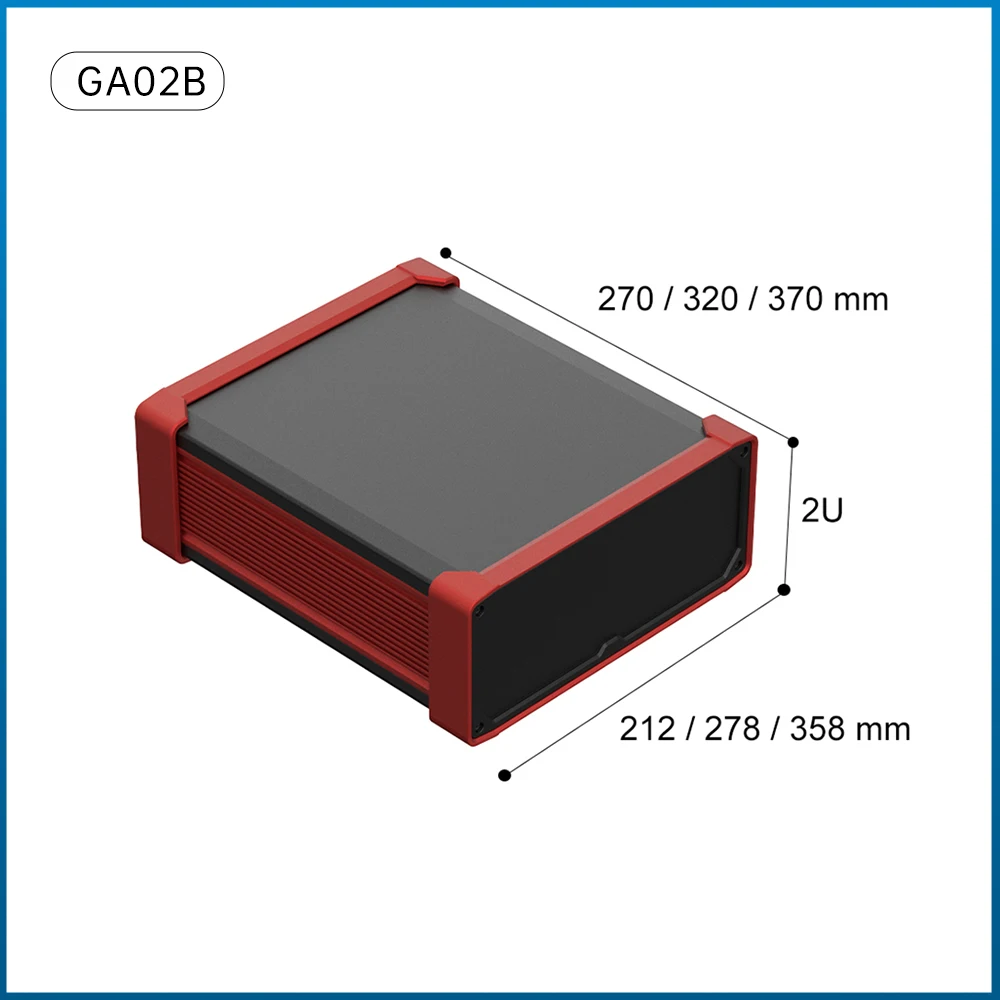 Yonggu Oem Custom Metal Medical equipment Chassis Computer 2u Inch Rackmount Enclosure Aluminum Server Case