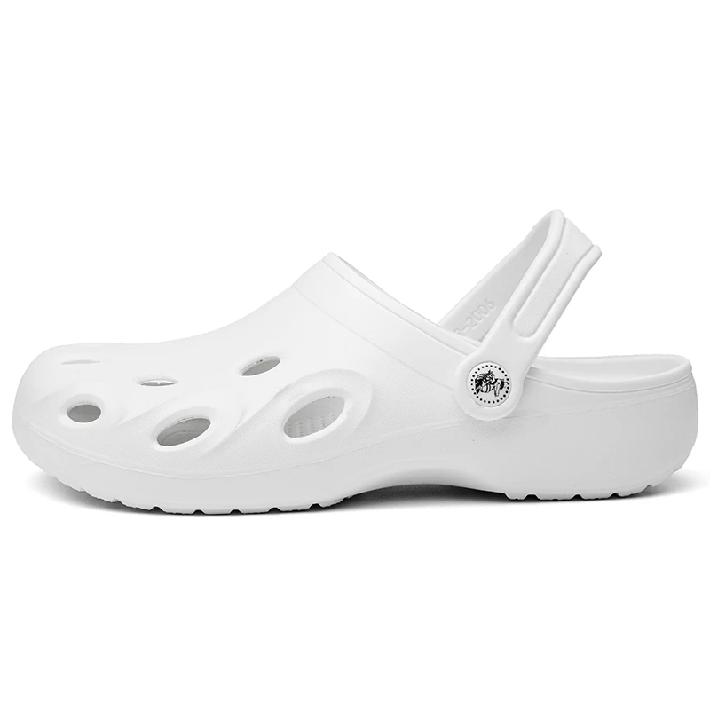 Summer Rubber Sandals Men Clogs Garden Shoes For Wide Foot Barefoot Shoes Zuecos Hombre Cholas Man Beach Shoes Big Size 48 49 50 view 6