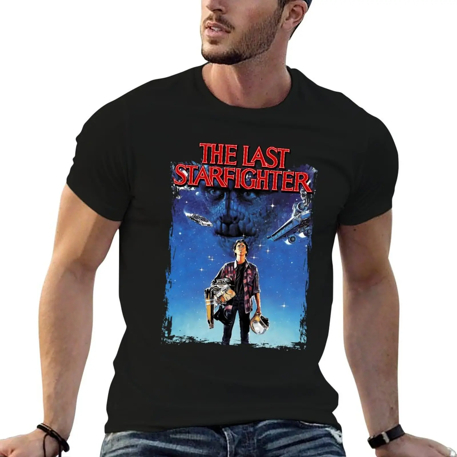 

Gifts Idea The Last Starfighter Gift For Birthday T-Shirt printed t shirts for man man t shirts for men T-Shirt