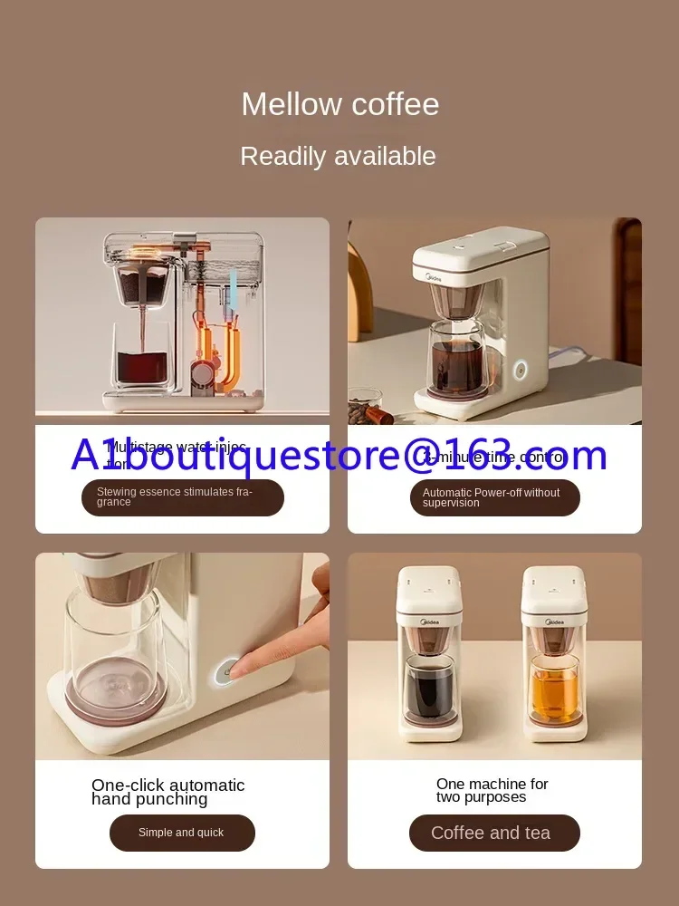 Macchina da caffè Midea KFD204M Macchina da caffè americano integrata per piccola macchina da caffè americano a goccia