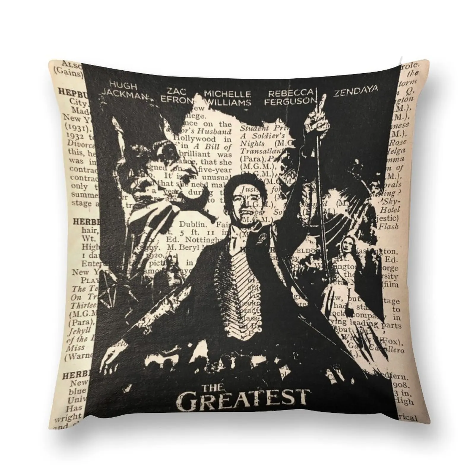 The Greatest Showman Throw Pillow Decorative Cushion Cover Decorative Cushions For Luxury Sofa Anime pillow