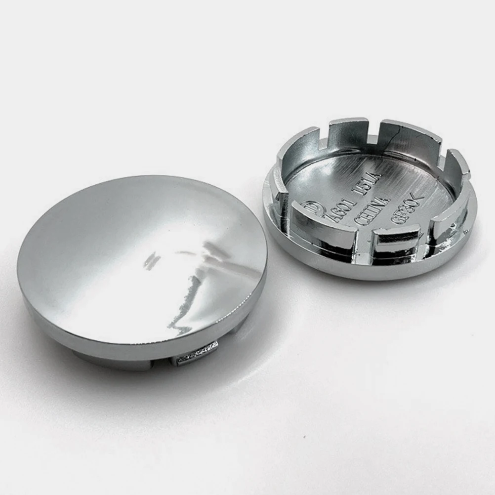 

4 Pcs Hub Center Cap Car Wheel Caps Small Cover ABS Plastic Chrome Plated Covers