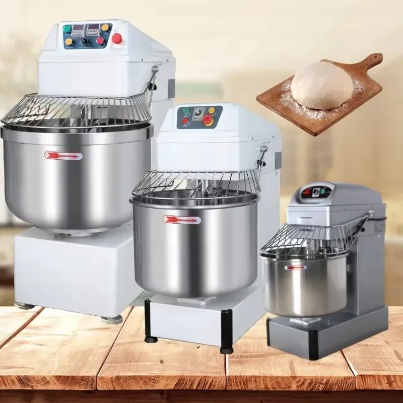 Commercial Spiral Dough Mixer 20L 40L 70L Bread Kneading hine Bakery Equipment Pizza Cake Making Tool Heavy