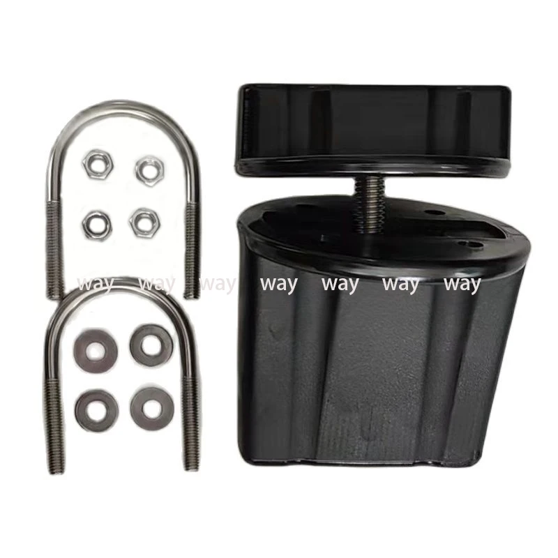 Klem Kunci Diperbarui dengan Kunci untuk 3L 5L Dudukan Tangki Minyak Bahan Bakar Kunci Braket Pengikat Baru Pemegang Kaleng Bensin untuk Sepeda Motor