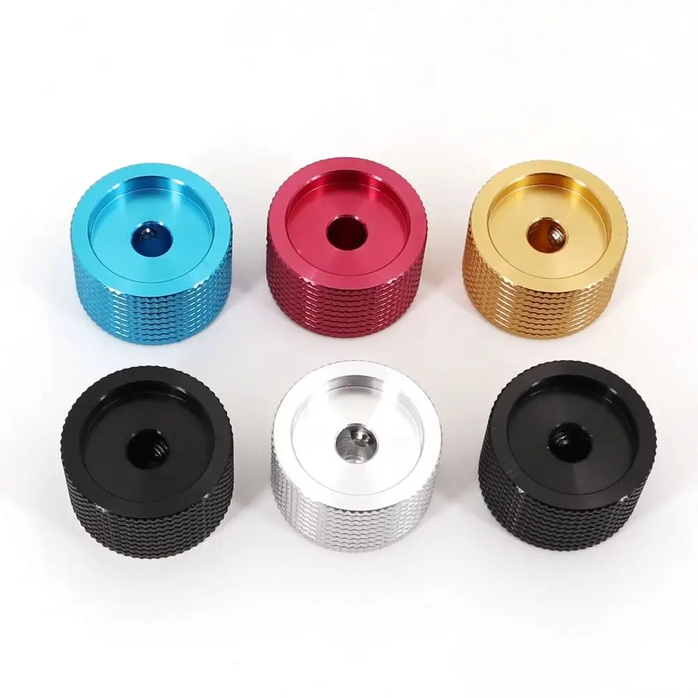 Durable 20 x 15.5mm Rotary Encoder Knob Solid Aluminum Alloy Potentiometer Knob Amplifier Knob