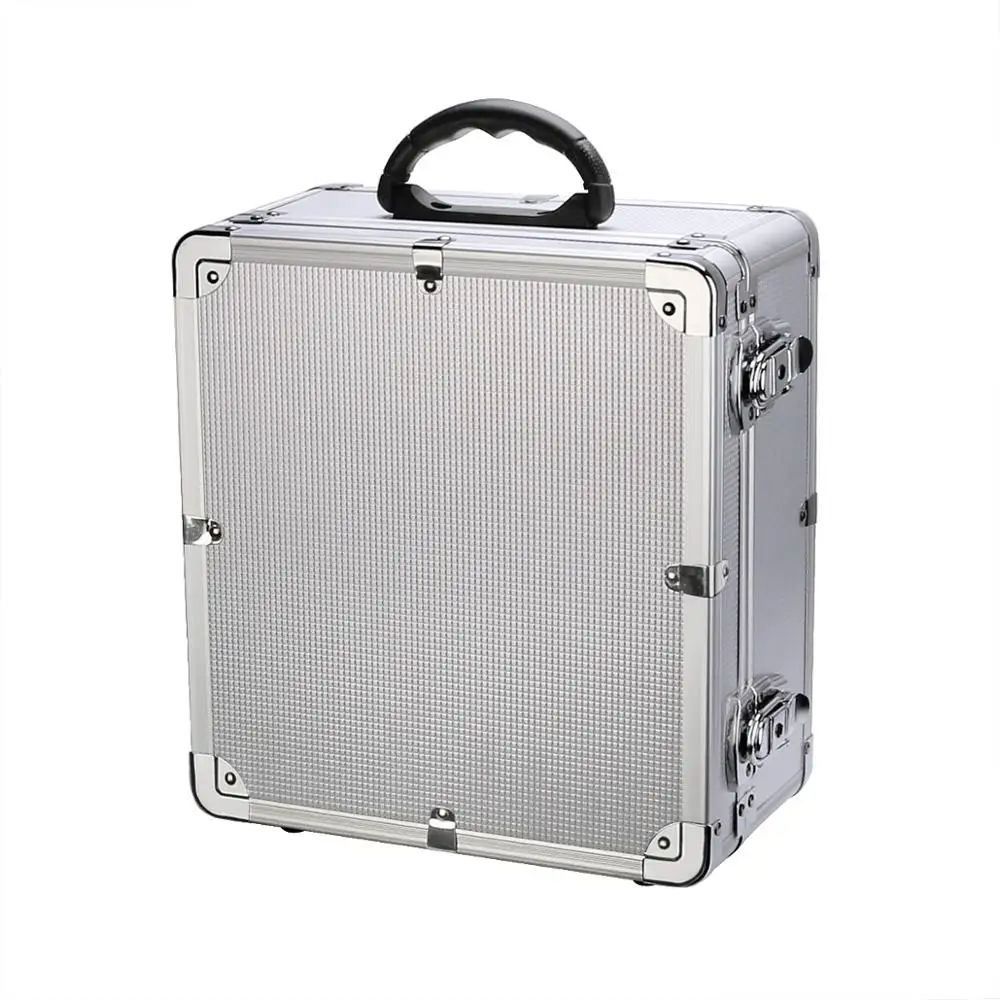 Silver Portable 32 Slot Charge Case Storage Box for Wireless Tour Guide System Retekess TT106