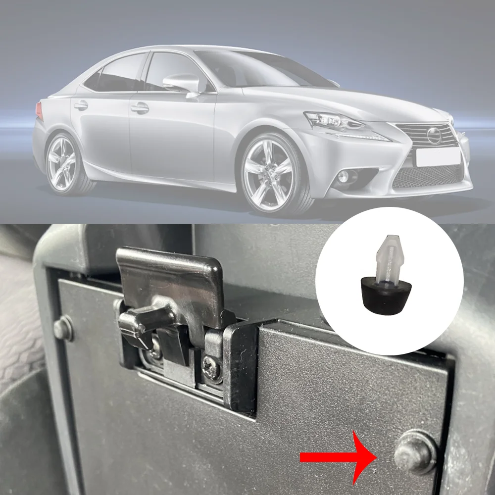 1x  For Lexus IS XE30 2013 2014 2015 - 2023 Car Center Console Storage Box Clip Console Armrest Cover Limiter Cushion 5895960060 