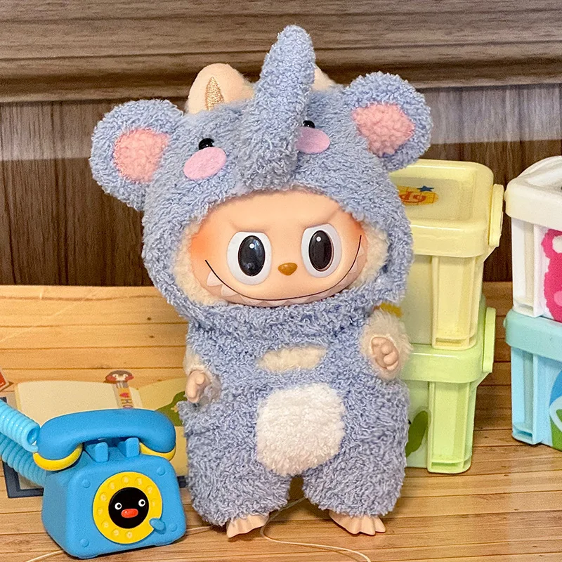 

Only clothes available in stocklabubu17cmBaby Clothes Labubu Vinyl Face Doll Accessories Doll Clothes